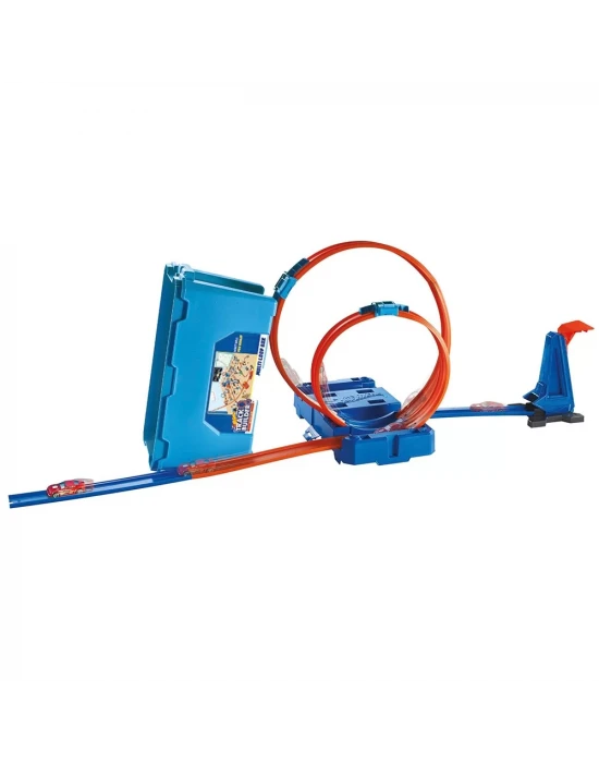 Hot Wheels Track Builder Kutulu Uzman Serisi Yarış Seti FLK90