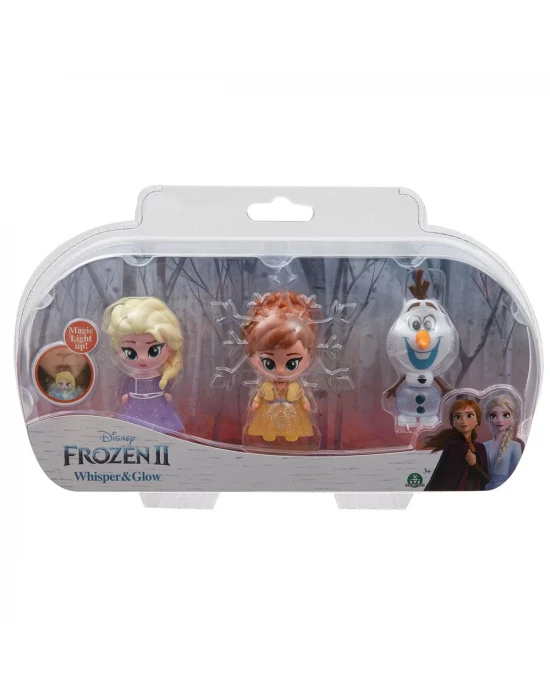 Frozen 2 Işıklı Üçlü Mini Figür 7 cm
