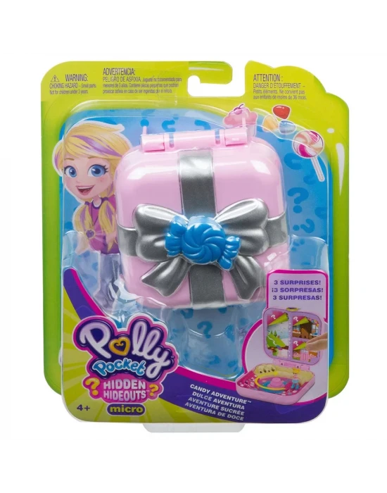 Polly Pocket Sürprizlerle Dolu Micro Oyun Setleri - Şekerleme Tem