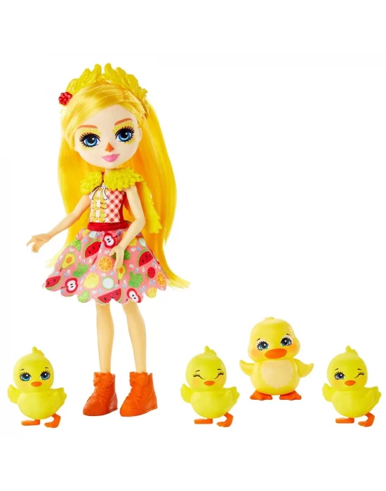 Enchantimals Aile Serileri Oyun Seti Dinah Duck