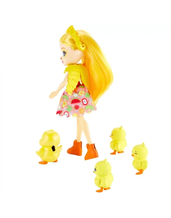 Enchantimals Aile Serileri Oyun Seti Dinah Duck