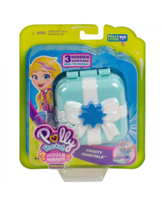 Polly Pocket Sürprizlerle Dolu Micro Oyun Setleri - Kar Temalı Pe