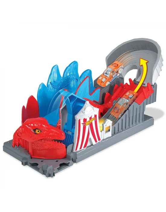 Hot Wheels Şehirde Yaratık Macerası Oyun Seti Serisi - Dino Parku