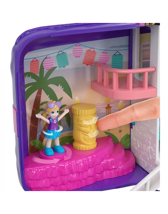 Polly Pocket Dünyası Plaj Eğlencesi Sırt Çantası Oyun Seti