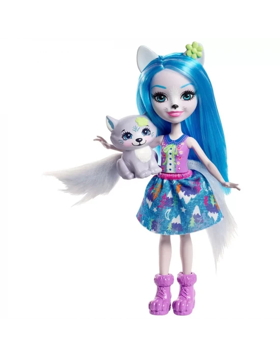 Enchantimals Popüler Karakter Bebekler - Winsley Wolf Bebeği