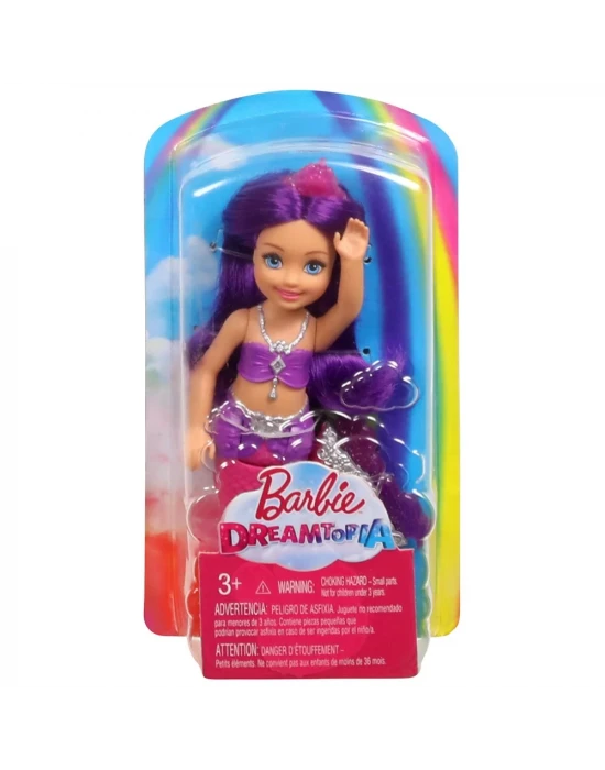 Barbie Dreamtopia Chelsea Denizkızı Bebekleri FKN06