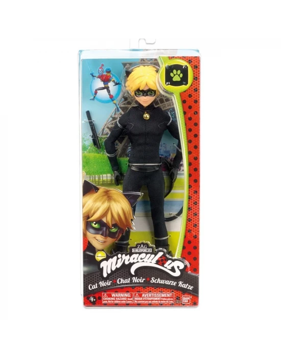 Zag Heroez Miraculous Uğur Böceği Cat Noir Figür Oyuncak 28 cm