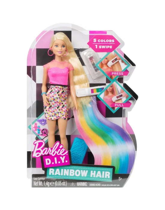 Barbie Gökkuşağı Saçlar
