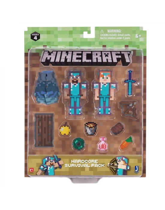Minecraft Delüks Figür Steve ve Alex