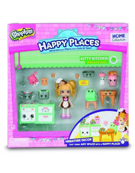 Cicibiciler Happy Places Kitty Kitchen Hoşgeldin Paketi