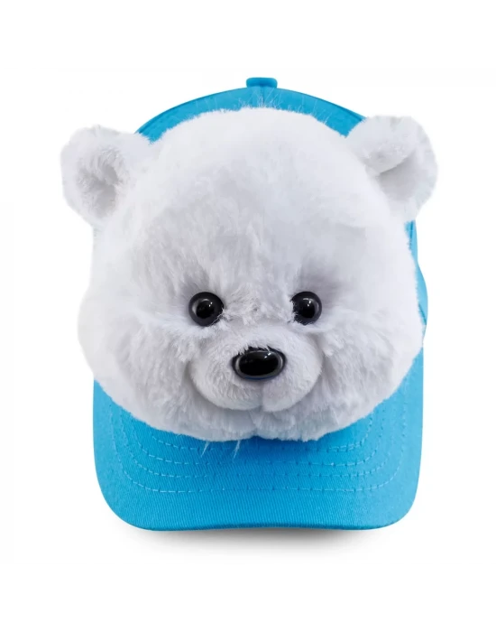 Neco Plush Kutup Ayısı Kep Şapka Mavi