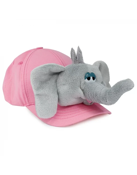 Neco Plush Fil Kep Şapka Pembe