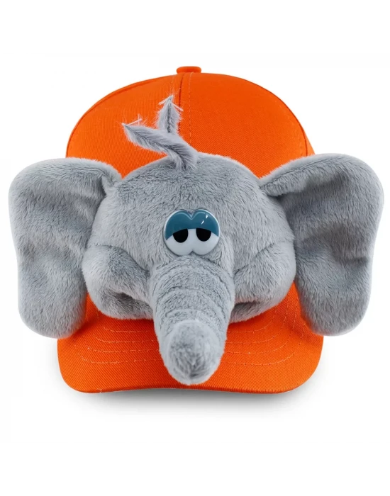 Neco Plush Fil Kep Şapka Turuncu