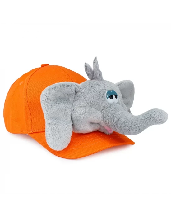 Neco Plush Fil Kep Şapka Turuncu