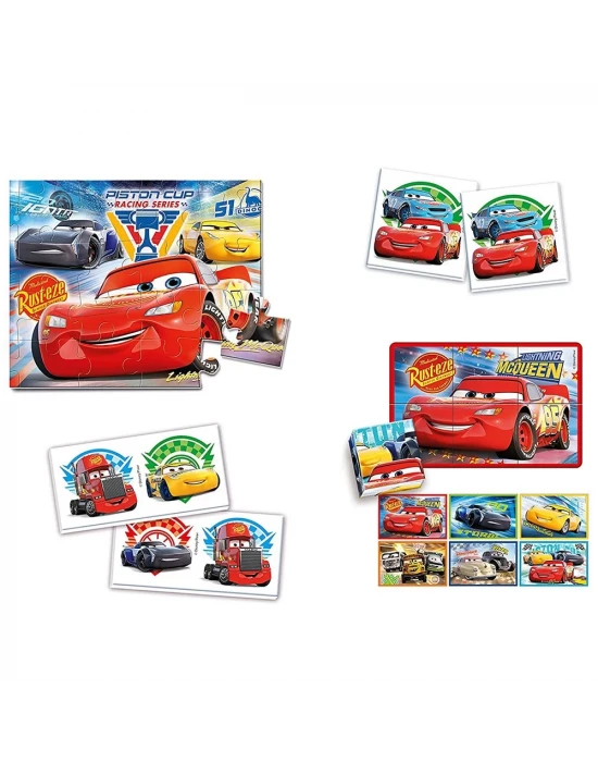Edukit Eğitim Seti 4 in 1 Cars 3
