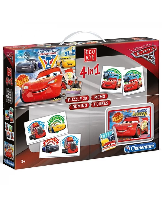 Edukit Eğitim Seti 4 in 1 Cars 3
