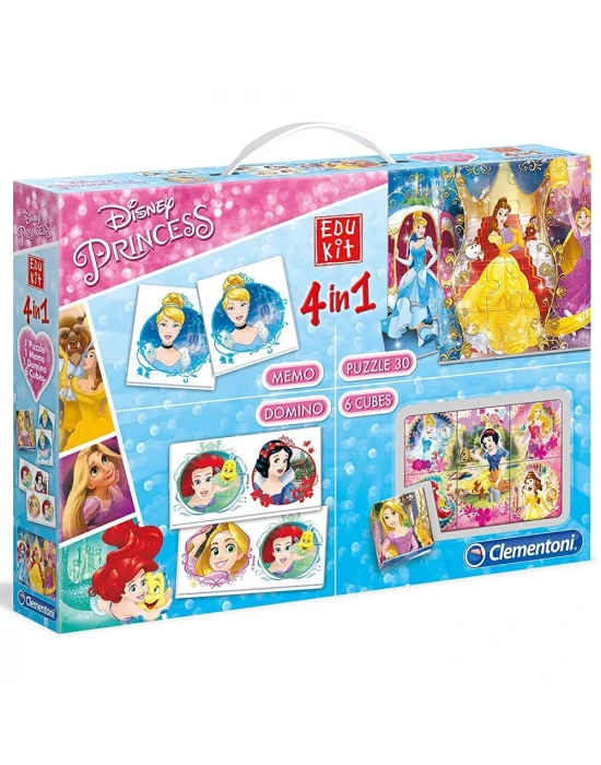 Edukit Eğitim Seti 4 in 1 Princesses