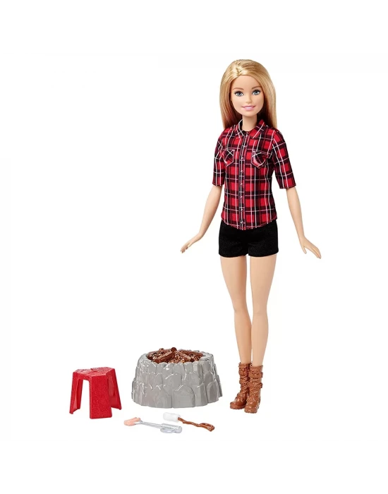 Barbie Kamp Bebeğim Oyun Seti FDB44