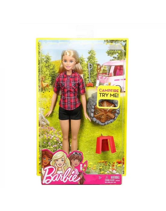 Barbie Kamp Bebeğim Oyun Seti FDB44