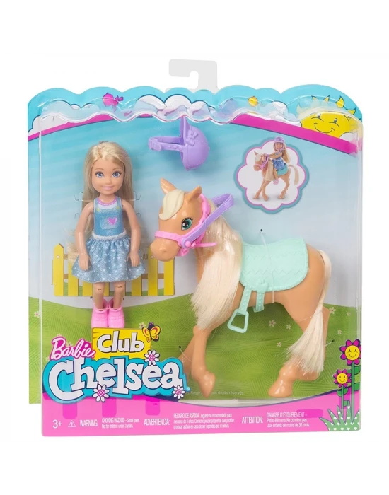 Barbie Chelsea ve Sevimli Atı Oyun Seti