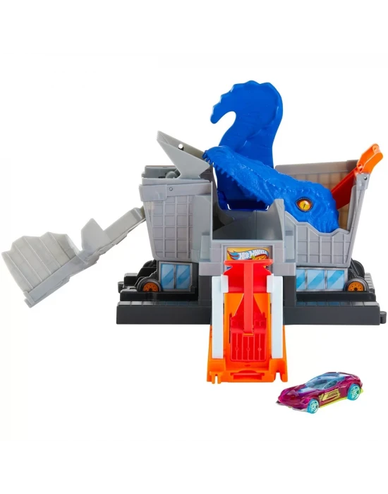 Hot Wheels Şehirde Yaratık Macerasi T-Rex Gizli Saldırı GBF92