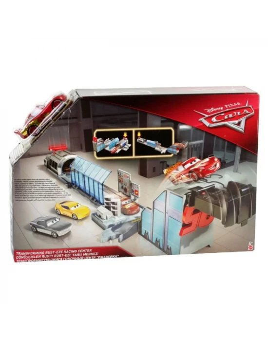 Cars 3 Film Sahneleri Rust-Eze Yarış Merkezi Oyun Seti