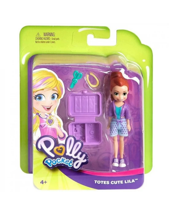 Polly Pocket Lila Totes Cute Aksesuar Seti