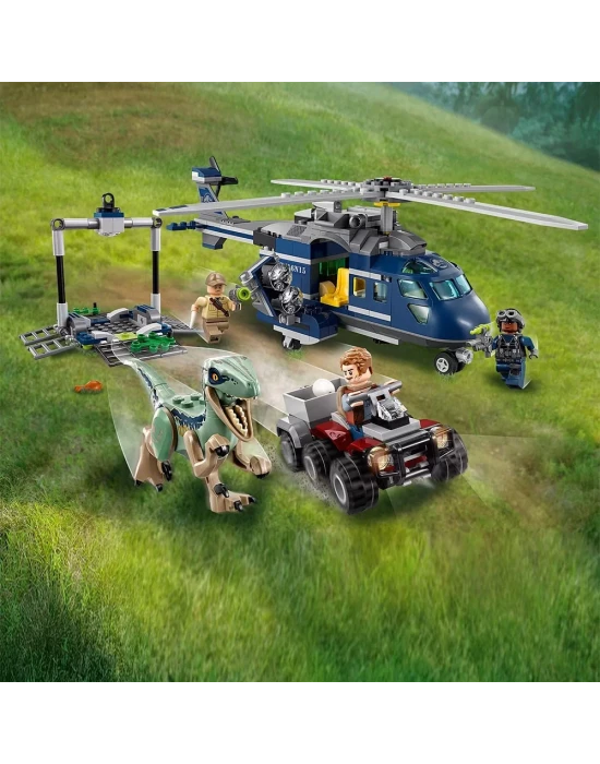 Lego Jurrasic World Blues Helicopter