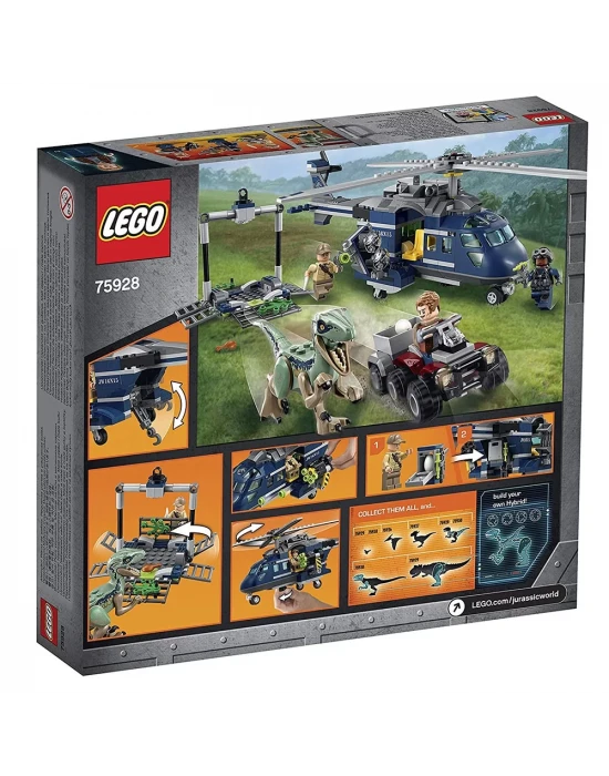 Lego Jurrasic World Blues Helicopter