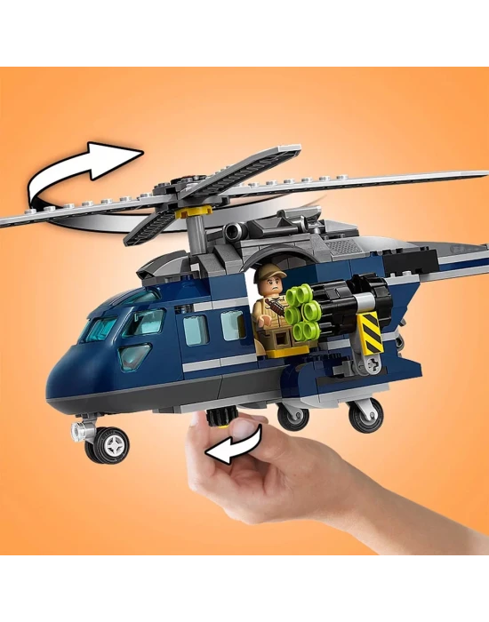 Lego Jurrasic World Blues Helicopter