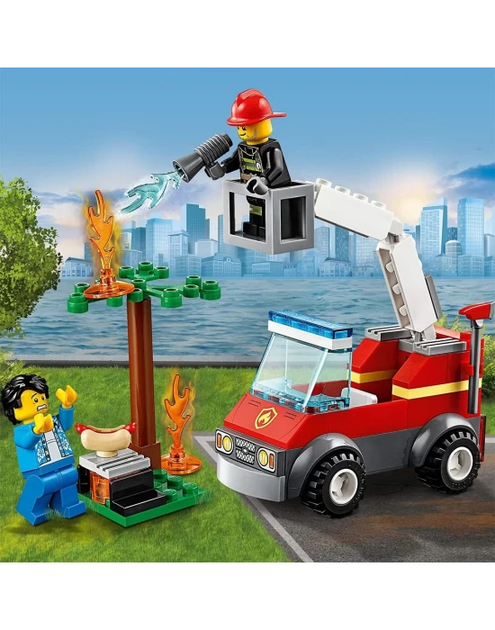 Lego City Barbecue Burn Out