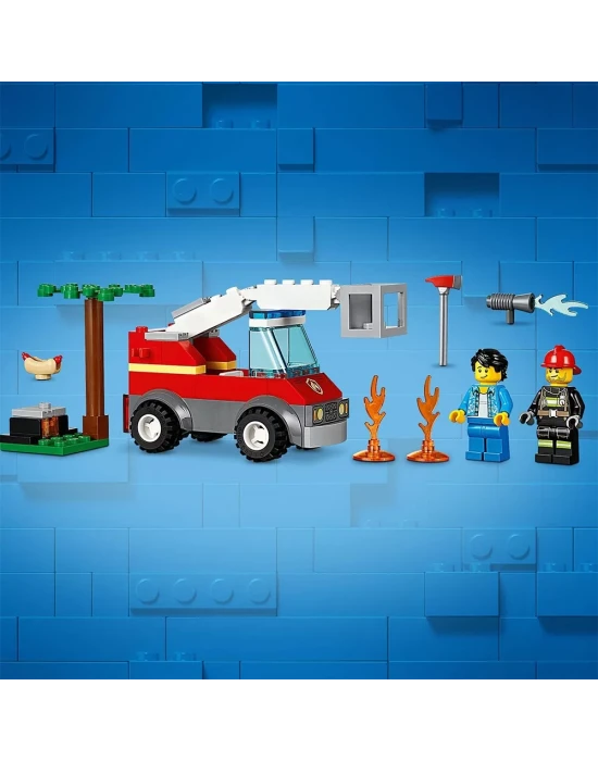 Lego City Barbecue Burn Out