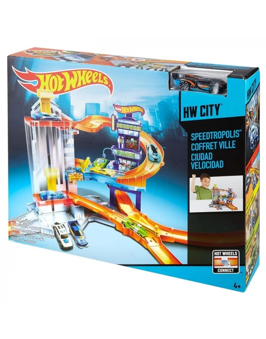 Hot Wheels Speedtropolis Garaj Oyun Seti