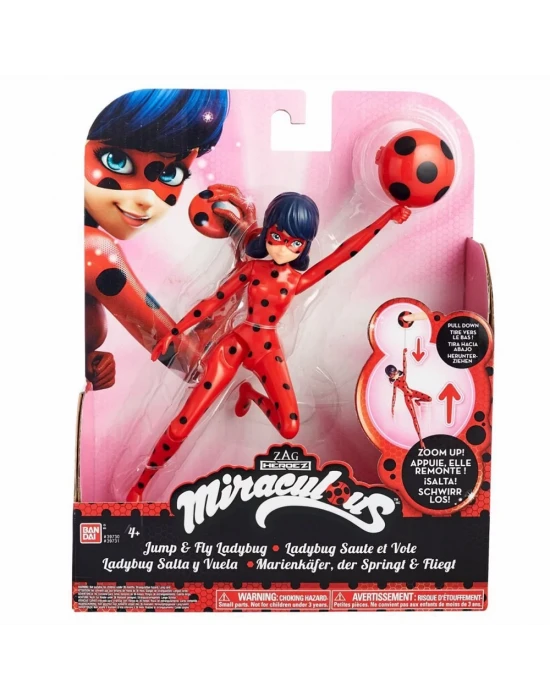 Zag Heroez Miraculous Uğur Böceği Uçan Ve Zıplayan Ladybug