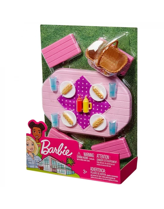 Barbie Ev Dışı Dekorasyon Aksesuarları FXG40