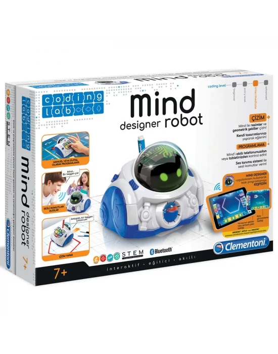 Clementoni Mind Designer - Eğitici Tasarım Robotu