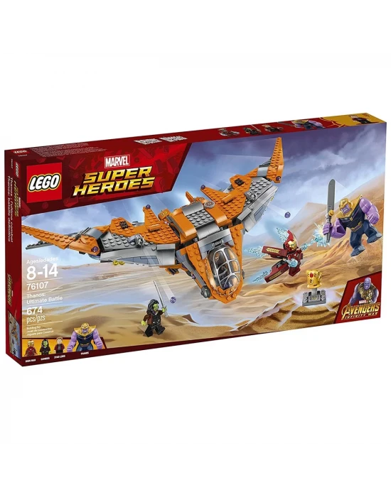 Lego Super Heroes Thanos  Battle 76107