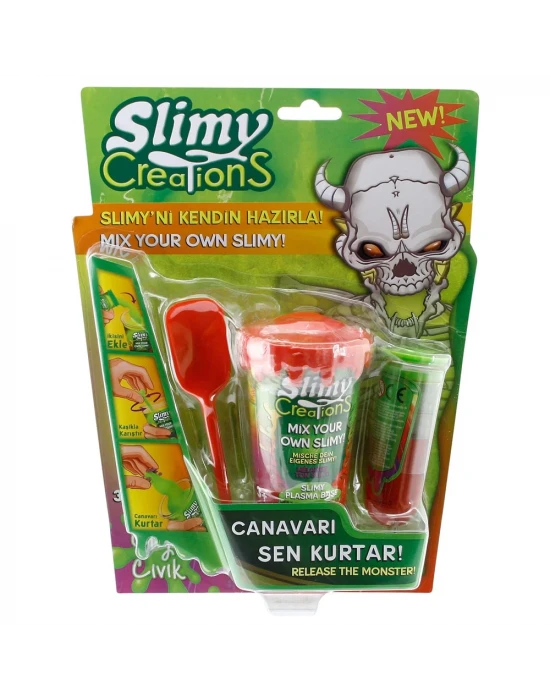 Slimy Creations Kendi Slimyni Yarat Kırmızı
