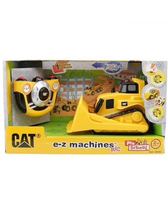 Cat E-Z Tek Yönlü Kumandalı Bulldozer İş Makinası