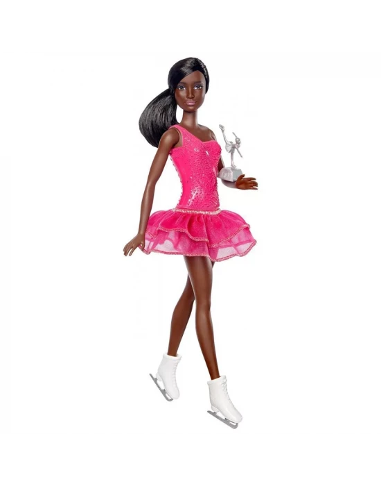 Barbie Kariyer Bebekleri Buz Patenci