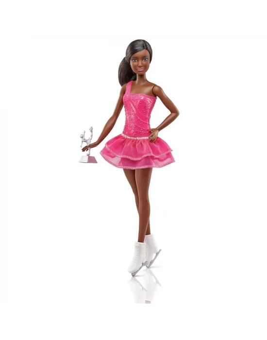 Barbie Kariyer Bebekleri Buz Patenci