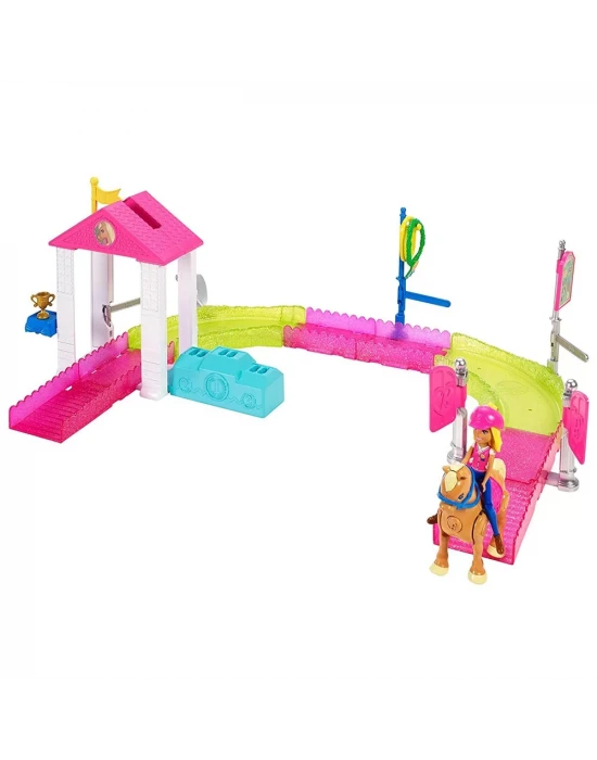 Barbie Hep Yanımda At Yarışı Oyun Seti