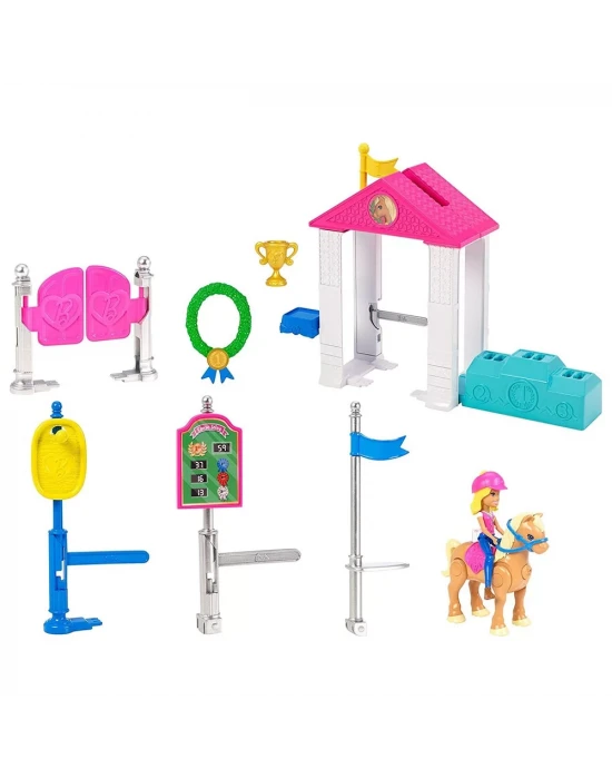 Barbie Hep Yanımda At Yarışı Oyun Seti
