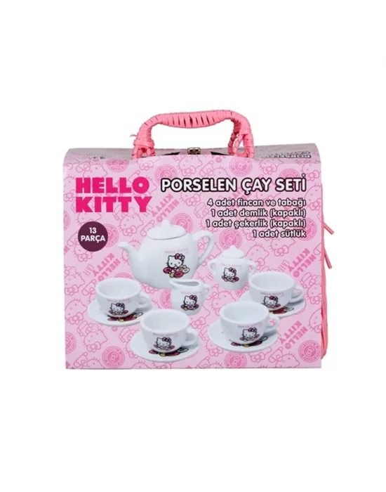 Hello Kitty Porselen Çay Seti 13 Parça