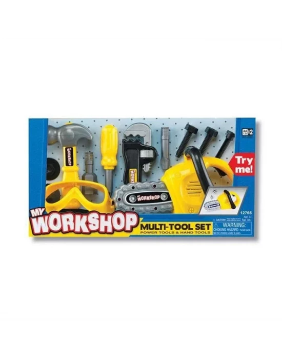 Keenway My Workshop Pilli Testere Oyun Seti