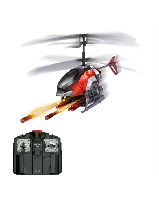 Silverlit Heli Combat Kumandalı Helikopter Kırmızı 2CH
