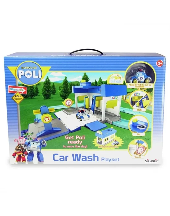 Robocar Poli Araç Yıkama İstasyonu Oyun Seti