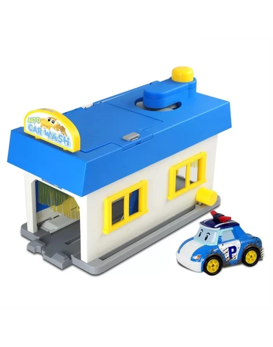 Robocar Poli Araç Yıkama İstasyonu Oyun Seti