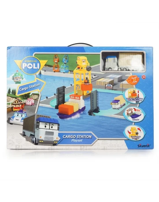 Robocar Poli Kargo İstasyonu Oyun Seti