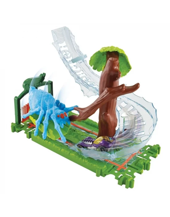 Hot Wheels Şehirde Yaratık Macerasi Örümcek Parkı Kapışması FNB07